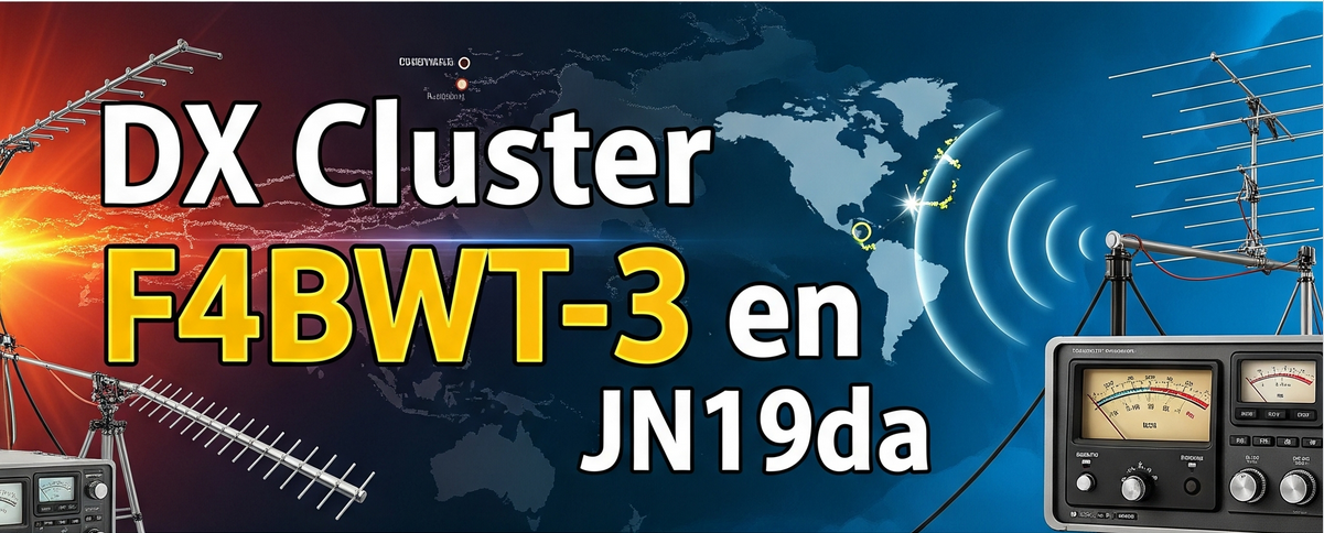 DX Cluster F4BWT-3 en JN19da